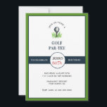 Golf PAR-TEE-Födelsedagsfest Inbjudningar<br><div class="desc">Golfinbjudningar till Par-Tee! Varje golfer kommer att kärlek denna moderna golftematiska partiinbjudan.</div>