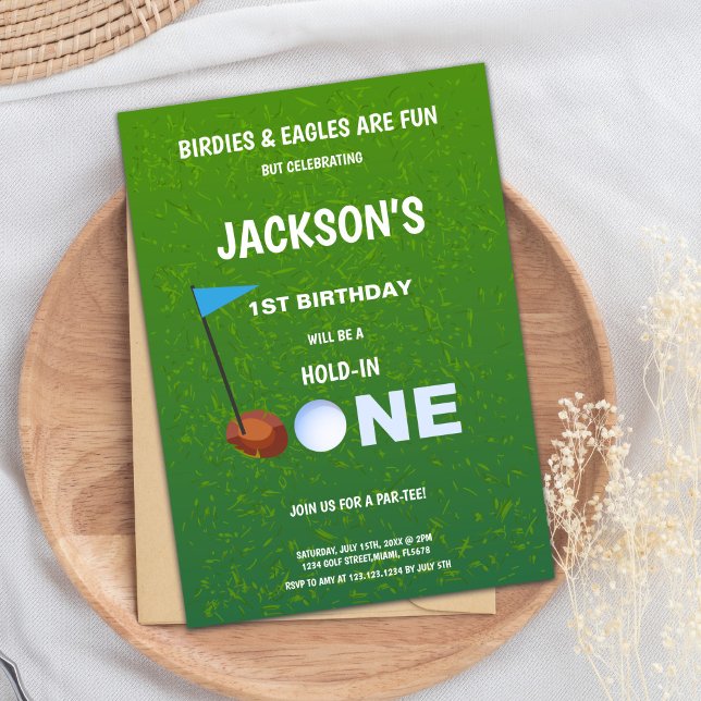 Golf Par-Tee Invitations Inbjudningar (Golf Par-Tee Invitations)