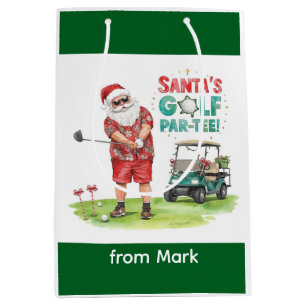Golf Par-Tee julfest med Tomte