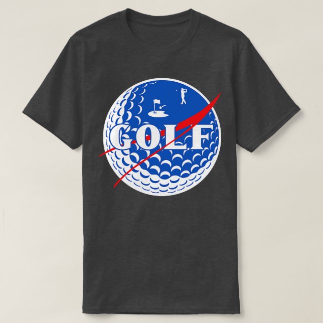 Golf Parody Graphic Design T Shirt (Design framsida)