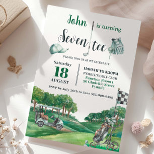 Golf Party 70:e födelsedagen 60 Inbjudningar