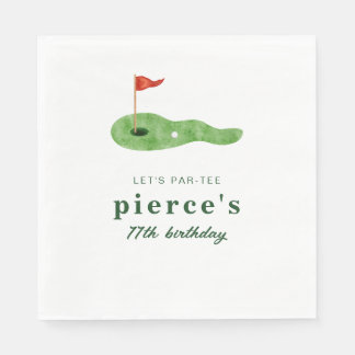 Golf Party Napkins Pappersservett