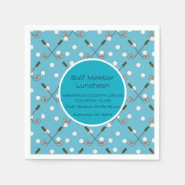 Golf Party Papper Cocktail Napkin Pappersservett