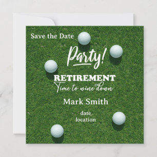 Golf pension för golfare spara datumet