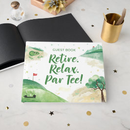 Golf Pension går i pension Slappna av i borgen för Gästböcker