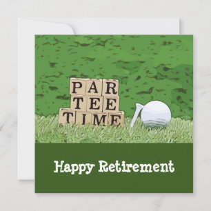 Golf Pension med boll per garantitid på grönt Ca Kort