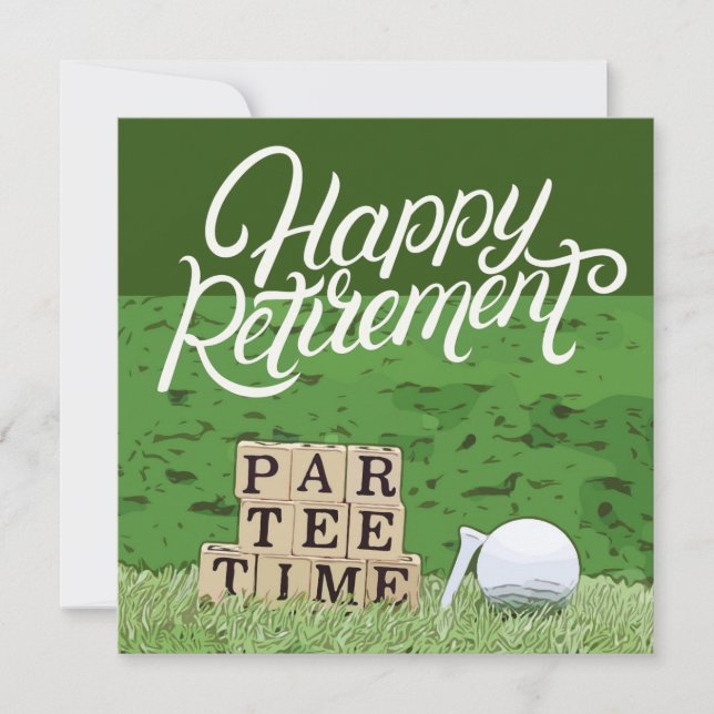 Golf Pension med boll per garantitid på grönt Kort (Framsida)