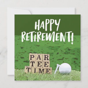 Golf Pension med boll per garantitid på grönt Kort