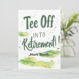 GOLF PENSION Retire, Slappna av och ParTee för gol Inbjudningar