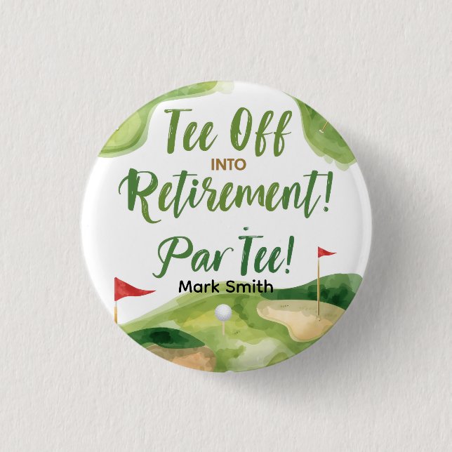 GOLF PENSION Taa av ParTee för golfare Knapp (Framsida)