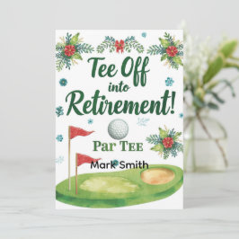 GOLF PENSION Tee off ParTee for golfer Inbjudningar