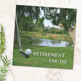 Golf Pensionärsfest Inbjudan
