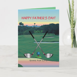 GOLF - pensionerat "Game for Life" Kort