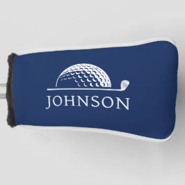 Golf Personlig Namn - marinblå putter