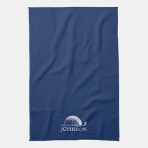 Golf Personlig Namn marinblått
