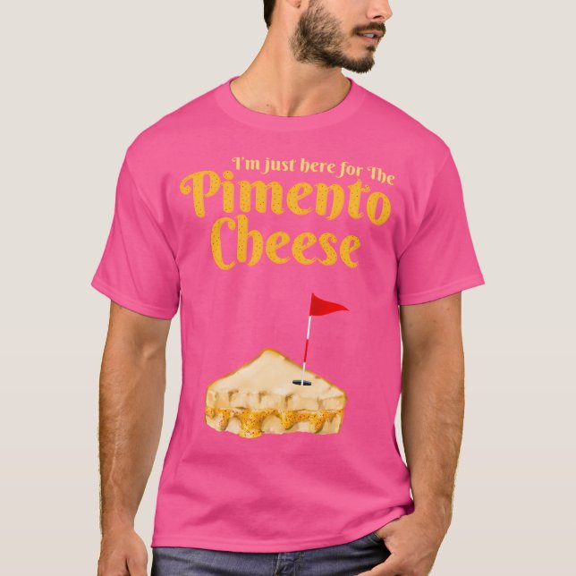 Golf Pimento Ost T Shirt (Framsida)
