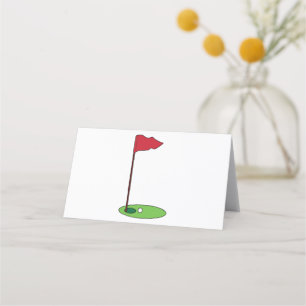 Golf Pin Placeringskort
