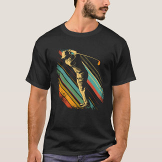 Golf Player 80s Look friend T Shirt