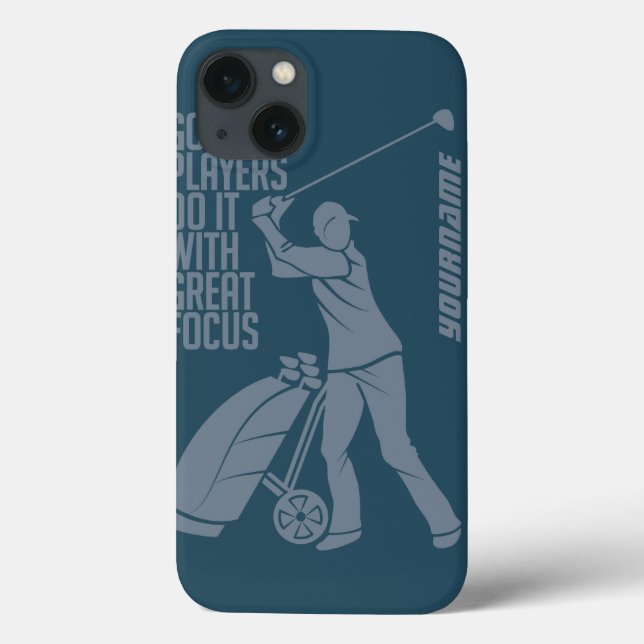 GOLF PLAYER anpassningsbar iPad-fall (Baksida)