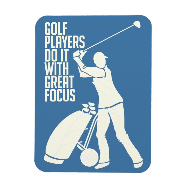GOLF PLAYER anpassningsbar magnet (Vertikal)