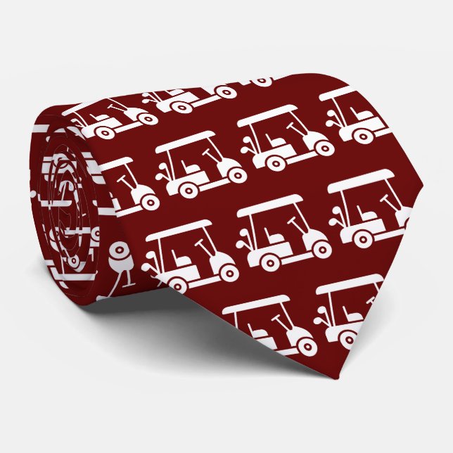 Golf Player Cart Red Slips (Rullad)