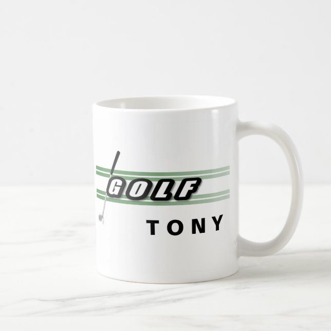 Golf Player-design Kaffemugg (Höger)