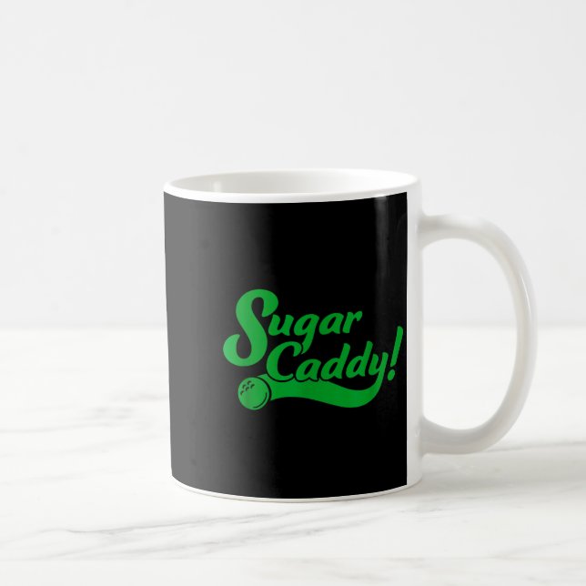 Golf Player Funny Caddy Costume Sugar Caddy Golf T Kaffemugg (Höger)