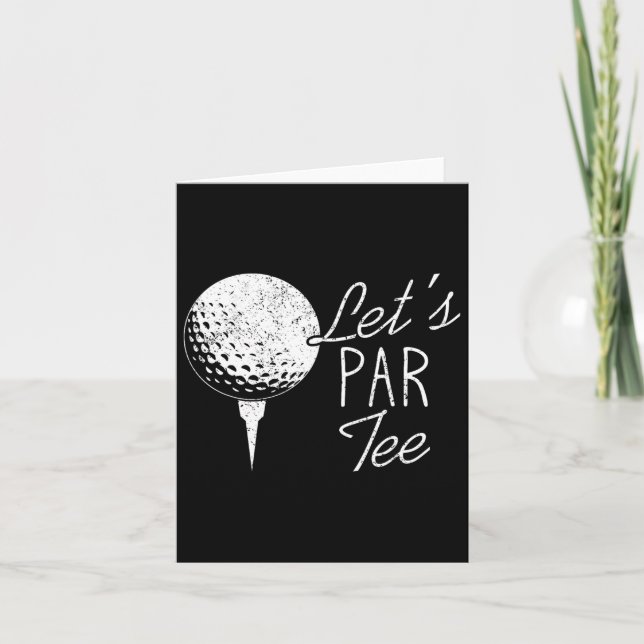 Golf Player Funny Golfer Citot Underbar Golfing Sa Kort (Framsida)