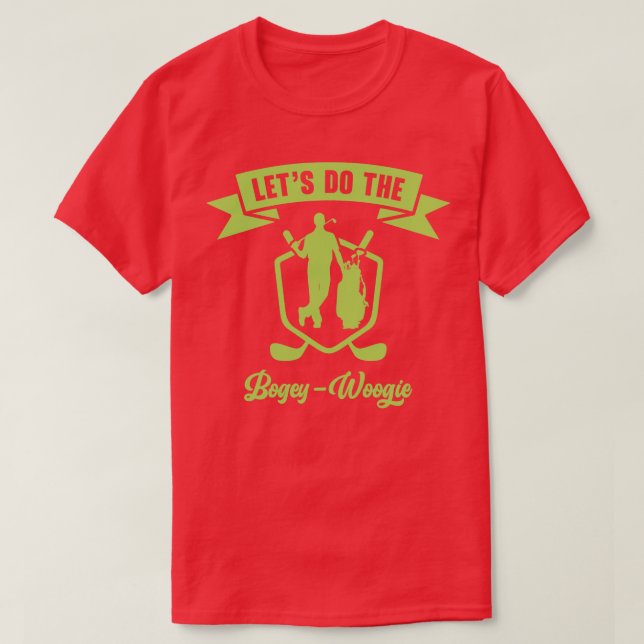 Golf Player Golf Course Golfer 11 T Shirt (Design framsida)