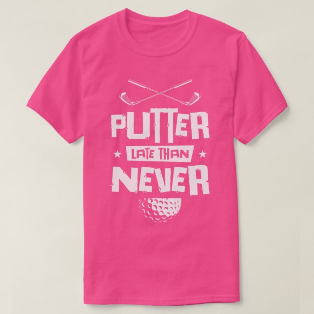 Golf Player Golf Course Golfer 1 T Shirt (Design framsida)