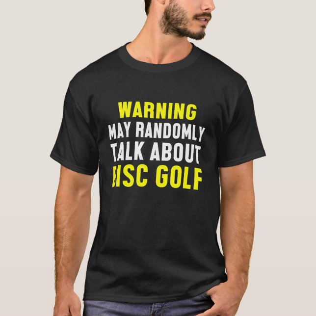 Golf Player har bestämt Golfer Golfing T Shirt (Framsida)