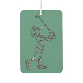 Golf Player-konturdesign ~ redigerbar bakgrund