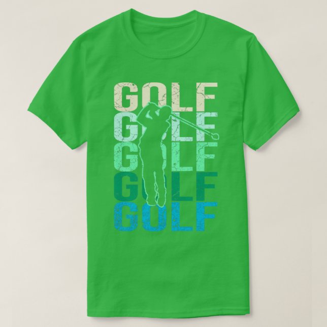 Golf Player T Shirt (Design framsida)