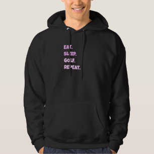 Golf Png Ät Sova Sport Upprepa För Män Kvinnor Hoodie