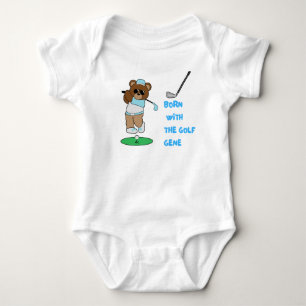 Golf pojke Born med golfgenen T Shirt