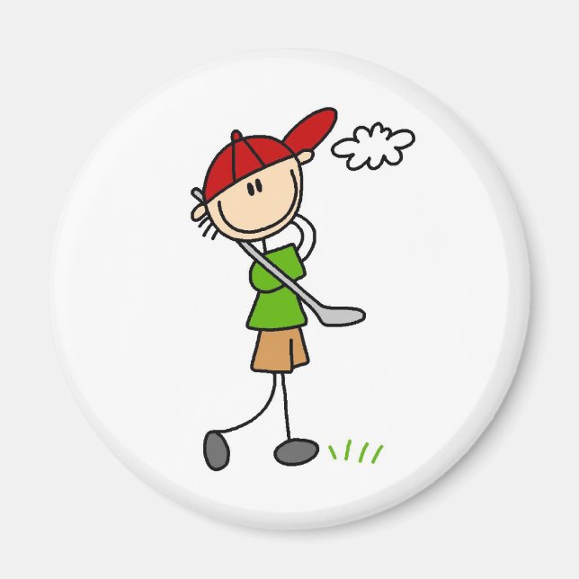 Golf Pose Magnet (Framsidan)