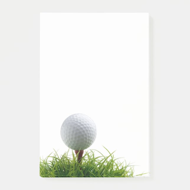 Golf postar det noterar post-it block (Framsida)