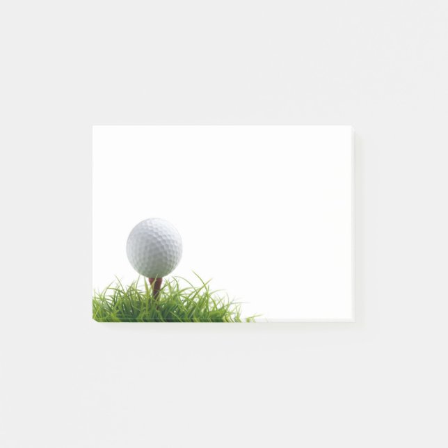 Golf postar det noterar post-it block (Framsida)