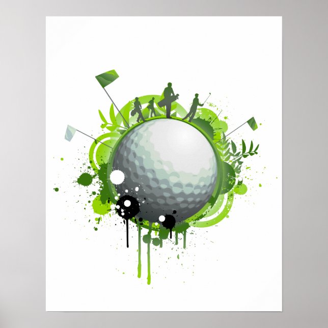Golf Poster (Framsidan)