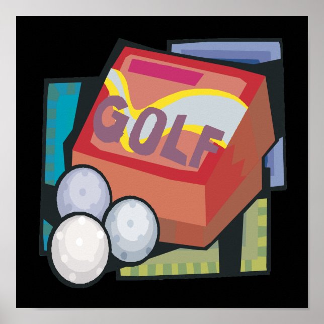 Golf Poster (Framsidan)