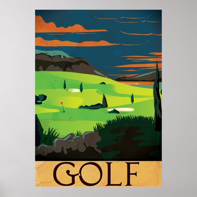 Golf Poster (Framsidan)