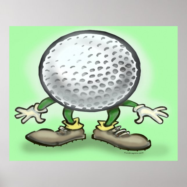 Golf Poster (Framsidan)