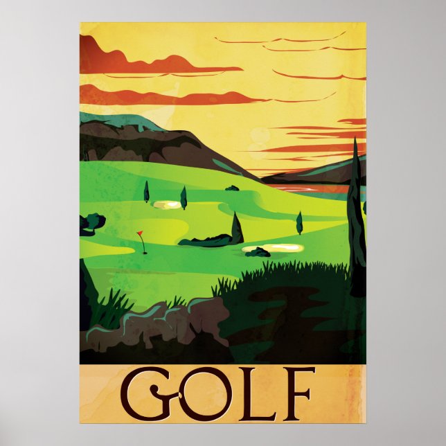 Golf Poster (Framsidan)