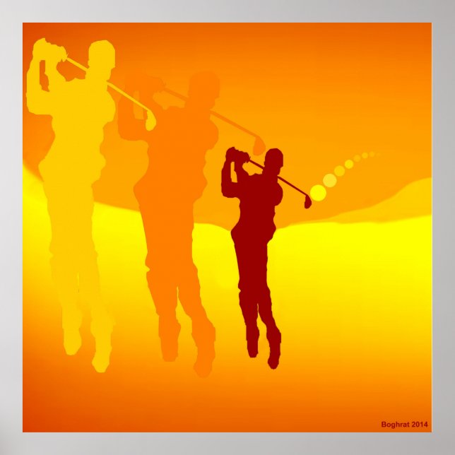 Golf Poster (Framsidan)