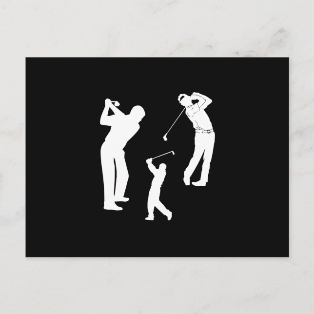 Golf Pro Vykort (Framsida)