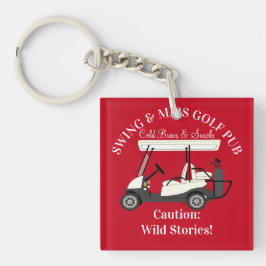 Golf Pub Golf Cart Beer & Snacks Vild Story
