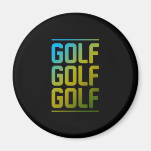 Golf Putter Golf Klubb Golfing Golfer Birdie Gift Magnet