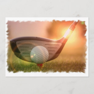 Golf Putter-inbjudan Inbjudningar