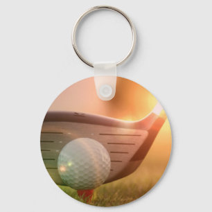 Golf Putter Keychain Nyckelring