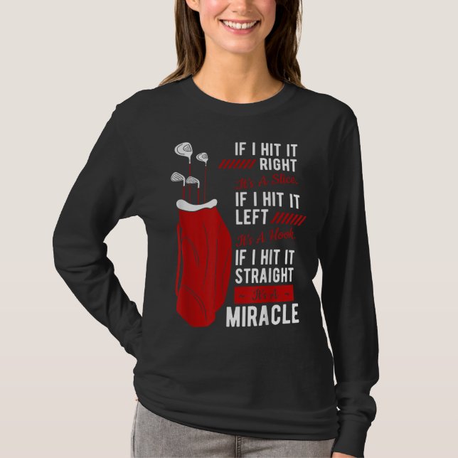 Golf Putter Par Golfer Birdie Golfing Bogey Eagle T Shirt (Framsida)